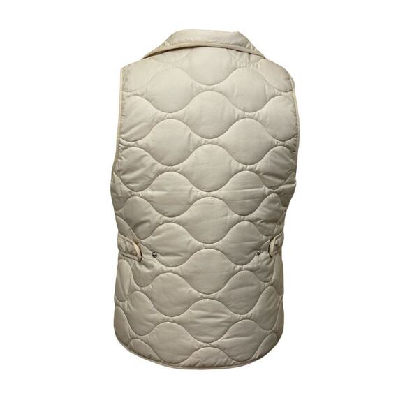 J. Crew Signature Puffer Vest, cream, medium, utility, hiking, gorpcore - Picture 3 of 6